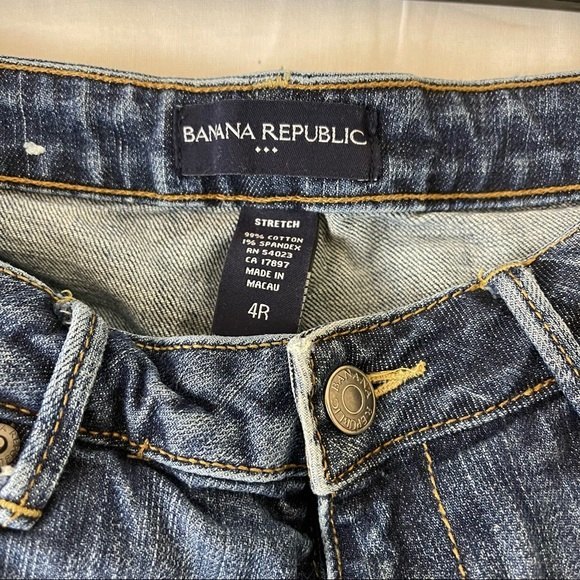 Banana Republic Vintage Y2K Low Rise Boot Cut Jeans size 4 - Picture 4 of 5